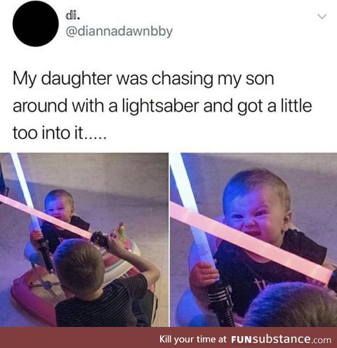 He's fighting for his life