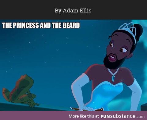 Disney Princesses with Beards 4