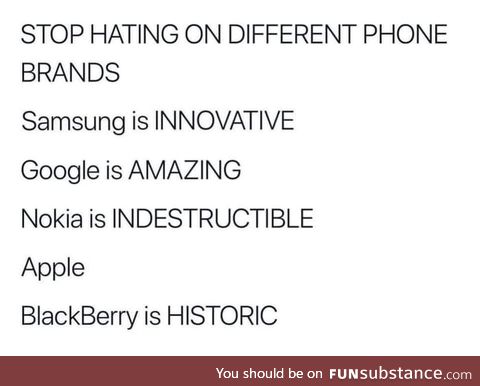 Stop the hate!