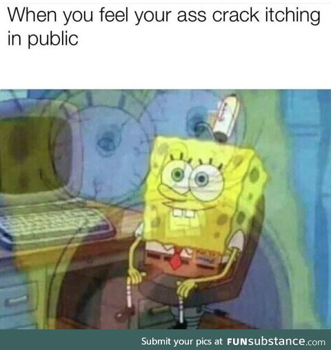 Spongebob itchypants