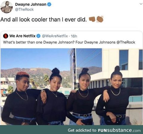 The Rock is good