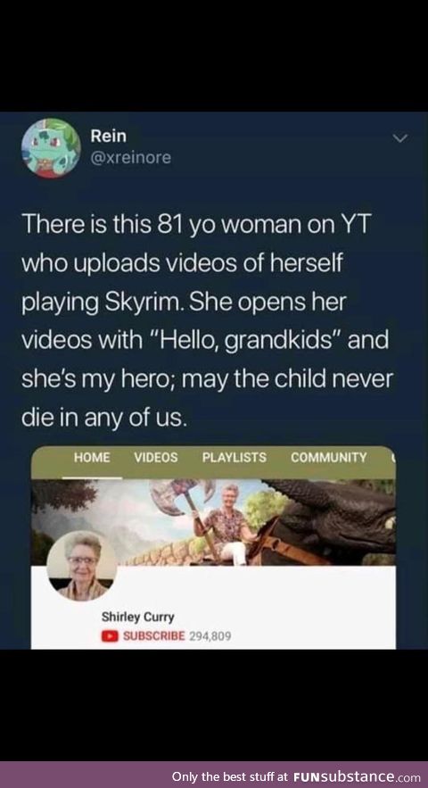 Skyrim grandma