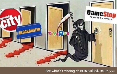 With the news about Gamestop closing 150-200 stores to "restructure"