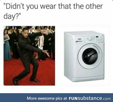 It's more cost-effective than buying a new outfit for every day of my life