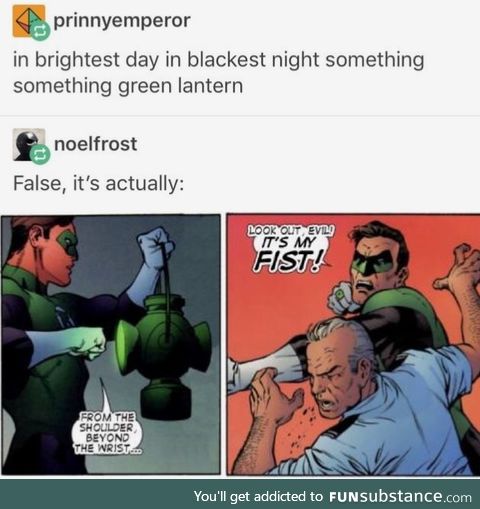 Green is willpower for some reason