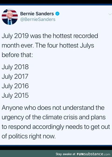 Last month was the hottest month ever recorded
