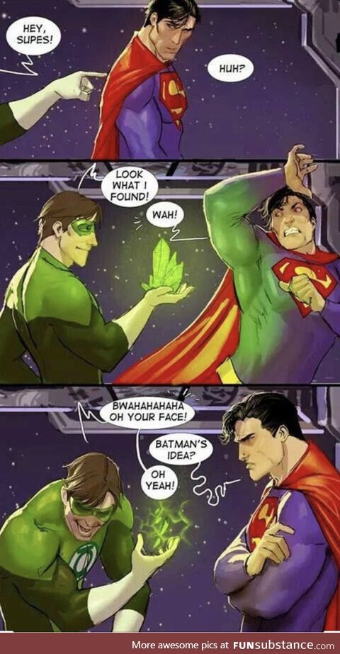 Green lantern banter