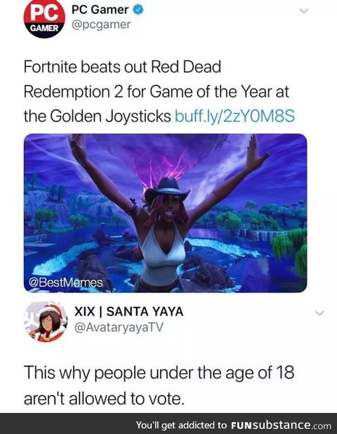 A very good reason why voting age is 18