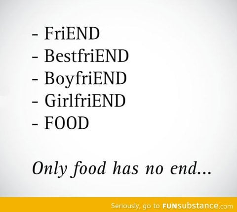 The only thing that has no end