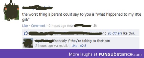 Worse thing a parent could say