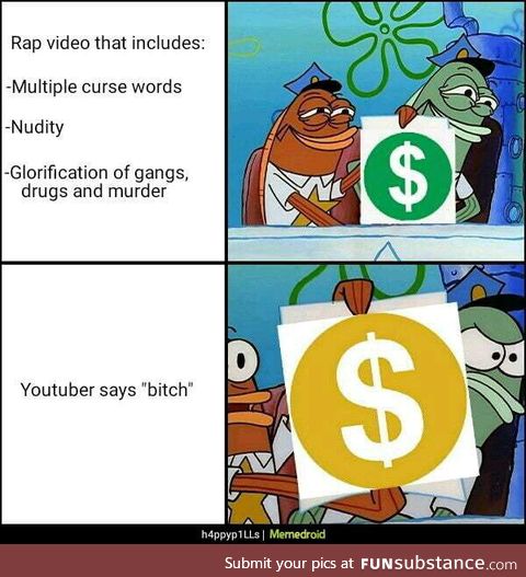 We've all seen this before, right? Why is it not the same for all creators?