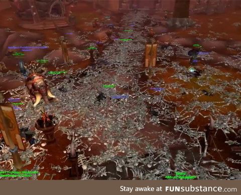 Happened on WoW (2005) : An epidemy was brought through a glitch by some players, causing