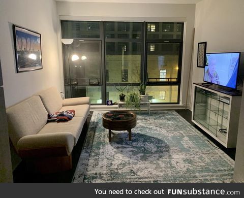 First Apartment without roommates or girlfriends. Washington DC