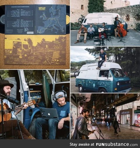 A friend of mine spent 2 years driving around 28 different European countries only to