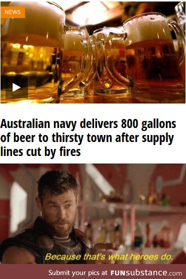 Beer me that refreshment