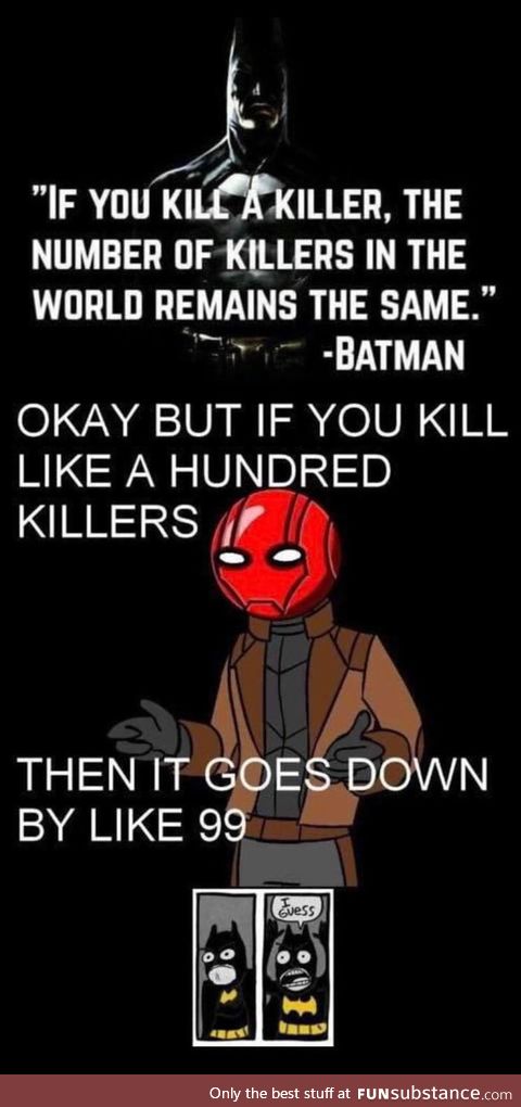 Just another way to put it
