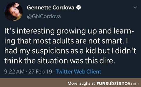 Growing up