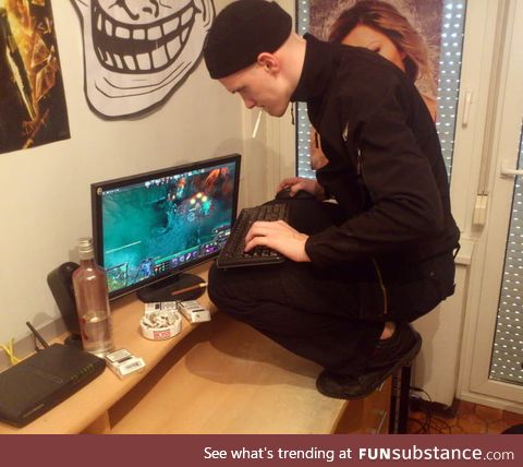 Russian gamer