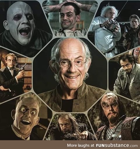 The Doc, Uncle Fester, and many more. Happy birthday Christopher Lloyd