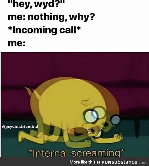 Don’t call me