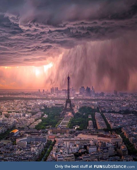 Storm over Paris