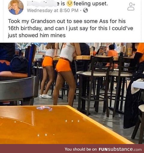 From hooters to booters
