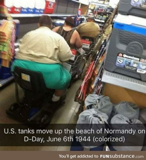 US forces land on Normandy