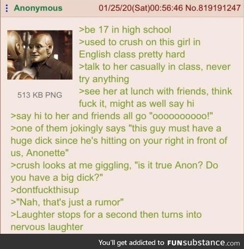 Anon has smol pp