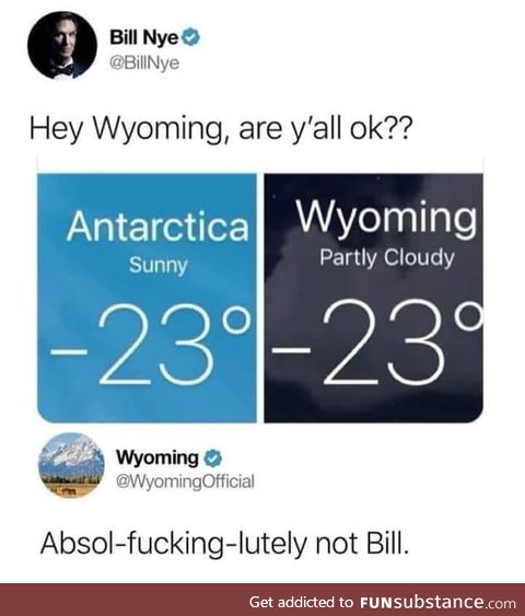 Too cold