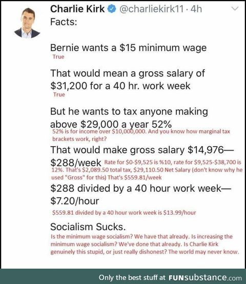Charlie Kirk you ignorant sl*t