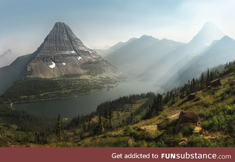 Tried to capture this beautiful day break in Montana. (Learning photography from YouTube