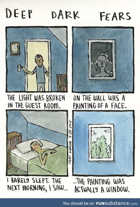 Scary painting