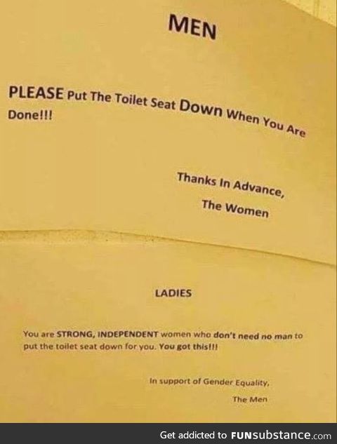 You can do this girls