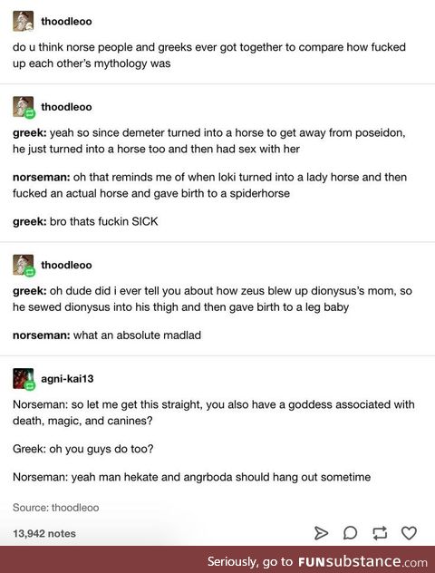 Mythology is fun