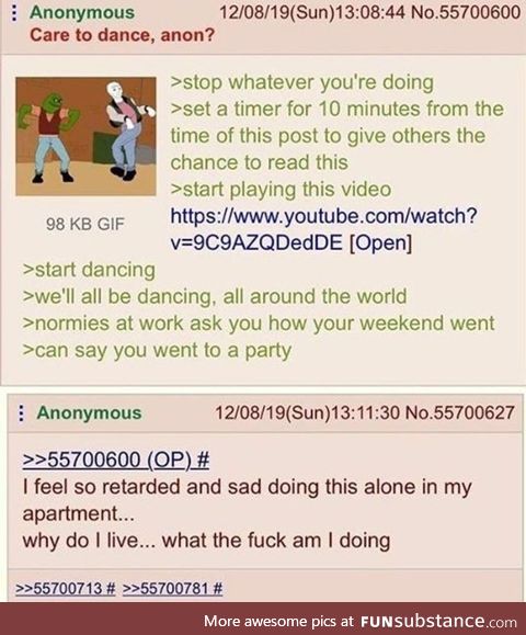 Dance like a retard