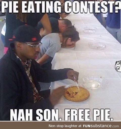 Free pie