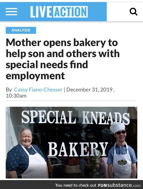 The mother he kneaded