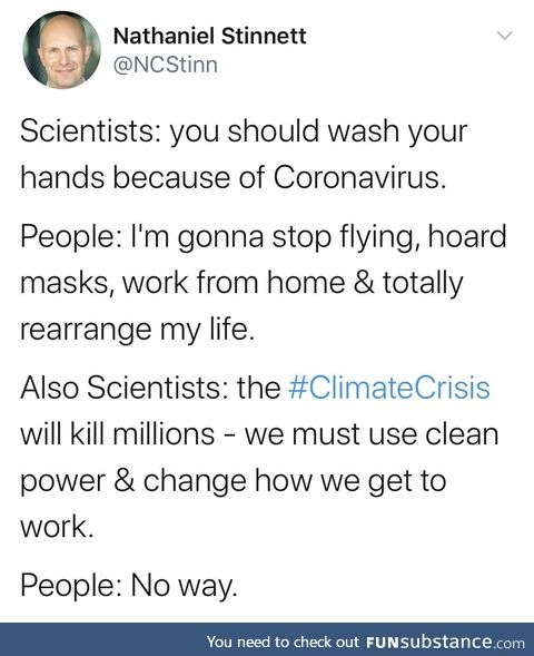 Climate change has a nice ring to it