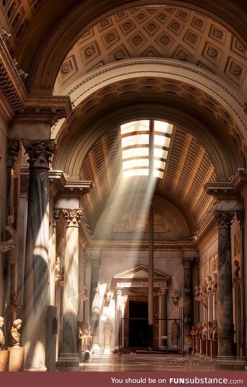 Vatican Museum Sun Rays
