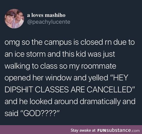 Hi god its me