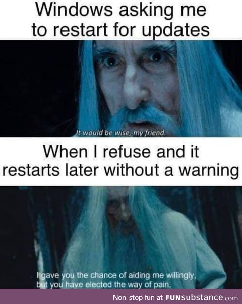 You have chosen death