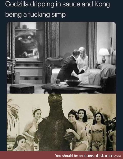 The virgin Kong vs Chadzilla