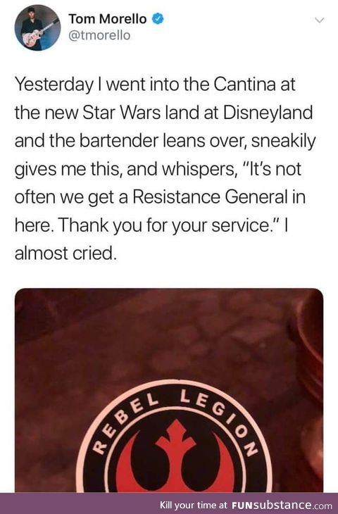 The force is strong with this one