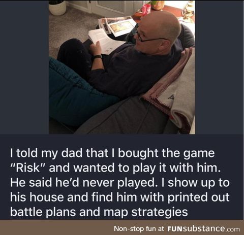 What a bro dad