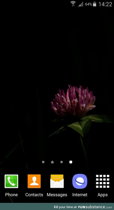 Here's my phone background