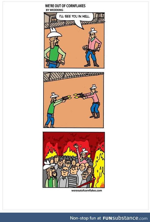 A gunfight