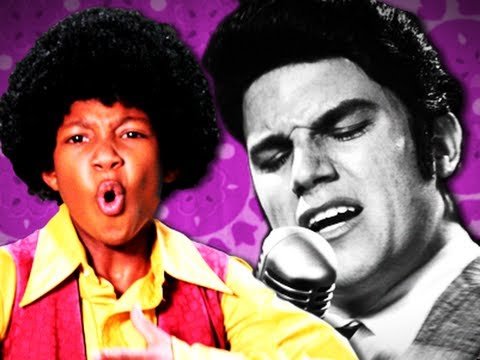 Michael Jackson vs. Elvis Presley. Epic rap battles of history