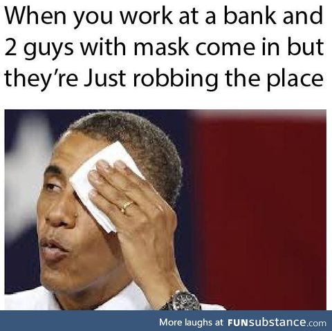 Maybe they just want a job, who knows