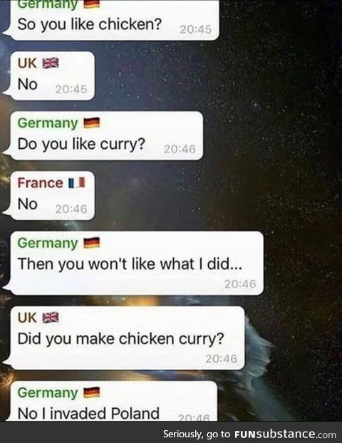 You what?