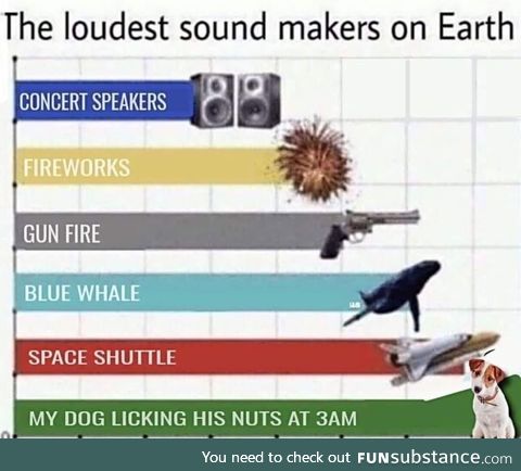 It's so loud